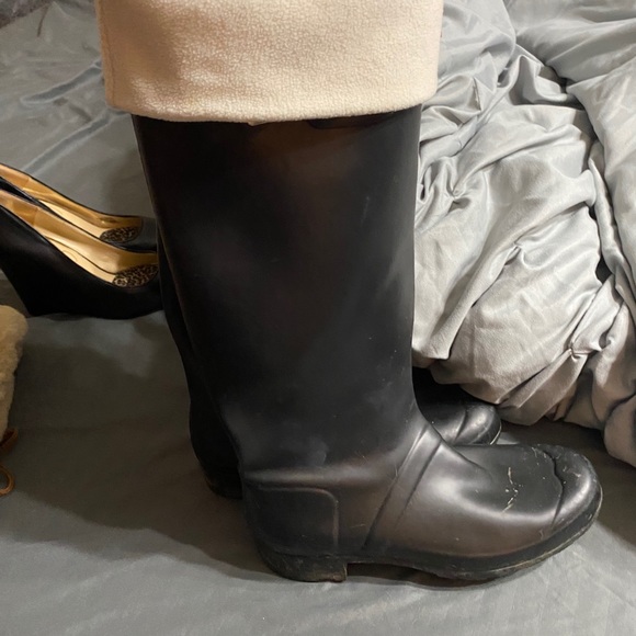 Hunter boots and socks - Picture 2 of 4